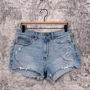 Abercrombie & Fitch Shorts 28 / 6 Womens Curve Love Mom Short Mid Rise